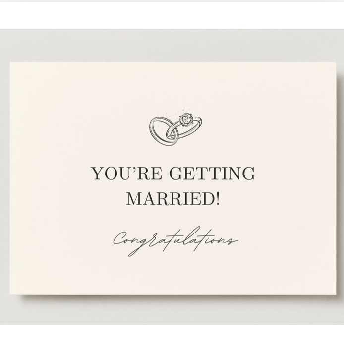 You're Getting Married