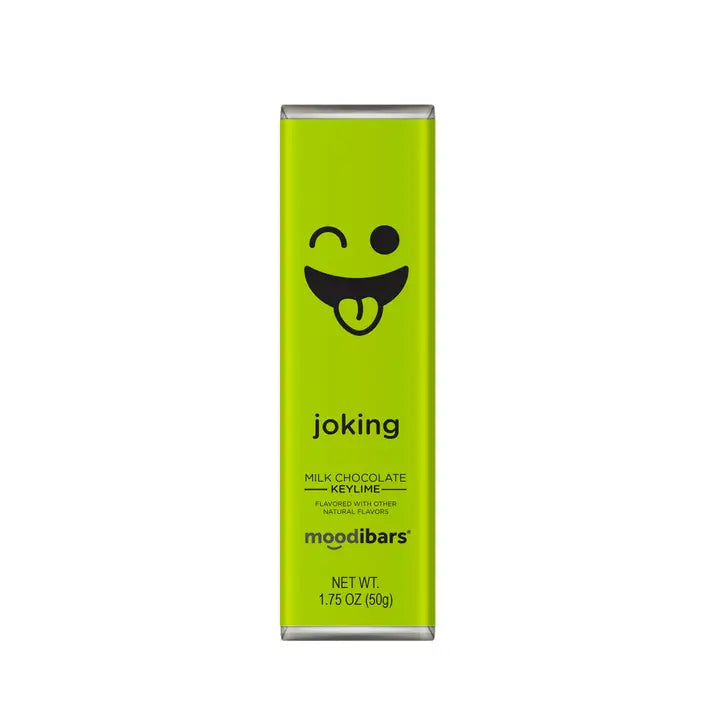 Moodibars Joking Creamy Milk Chocolate Keylime Bar
