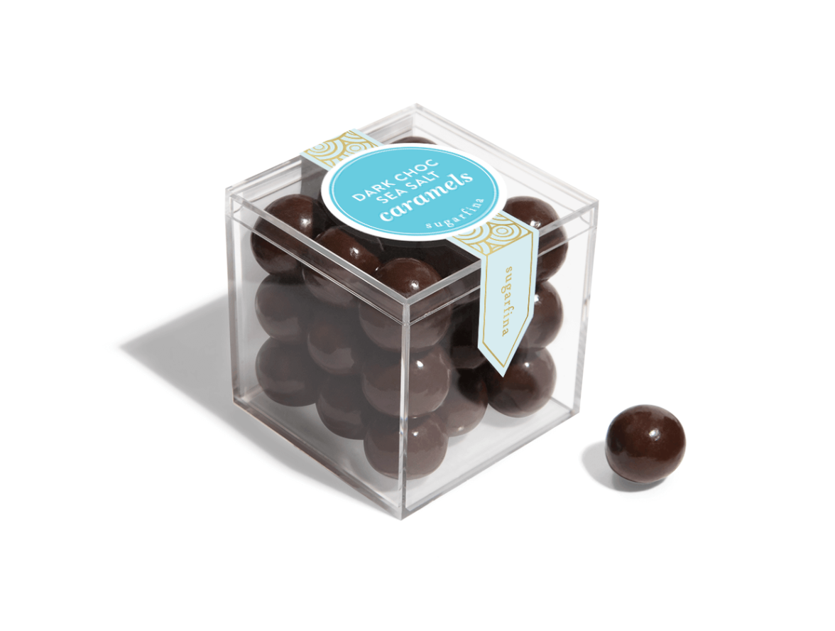 Dark Chocolate Sea Salt Caramels