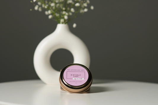 Birthday Cake Soy Wax 4oz Tin Candle