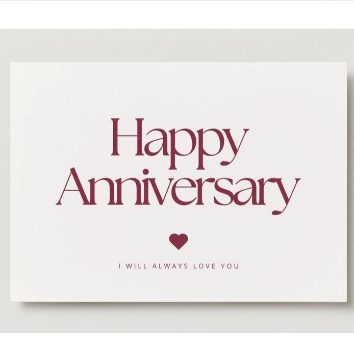 Happy Anniversary