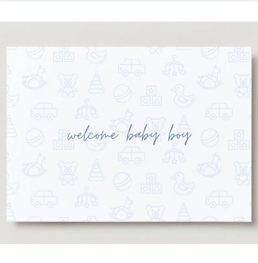 Welcome Baby Boy