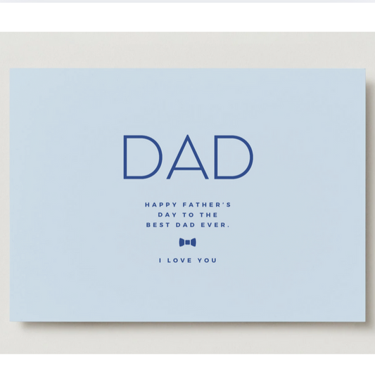 Light Blue Fathers Day