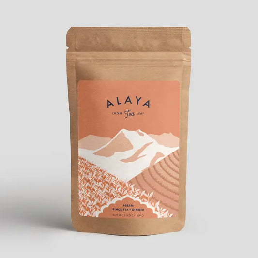Assam Black Tea + Ginger (Masala Chai)