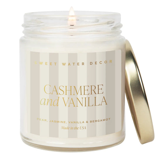 Cashmere and Vanilla Soy Candle