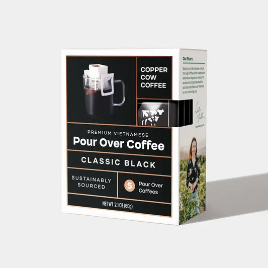 Classic Black Pour-Over Coffee Kit