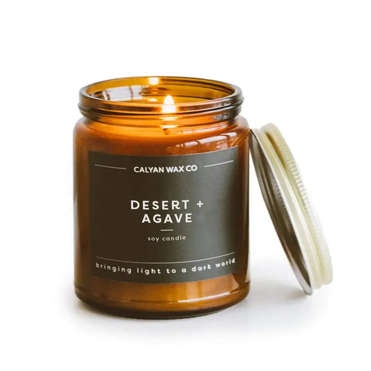 Desert + Agave Soy Candle Jar