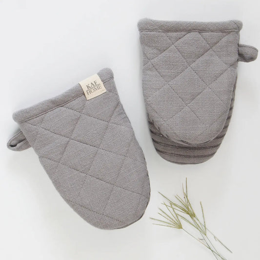 Silicone Mini Mitt - Frost Gray