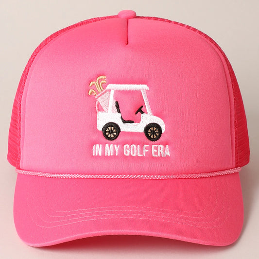 In My Golf Era Hat - Pink