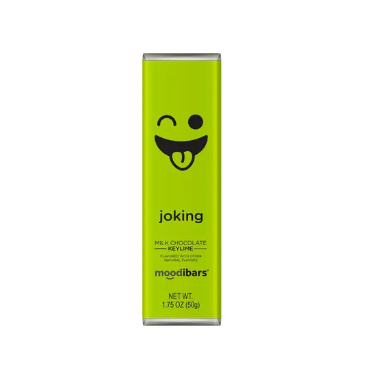 Moodibars Joking Creamy Milk Chocolate Keylime Bar