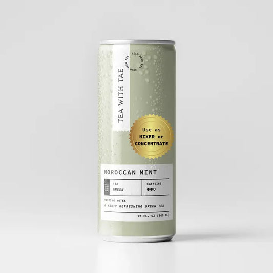 Moroccan Mint Green Iced Tea Can Mixer