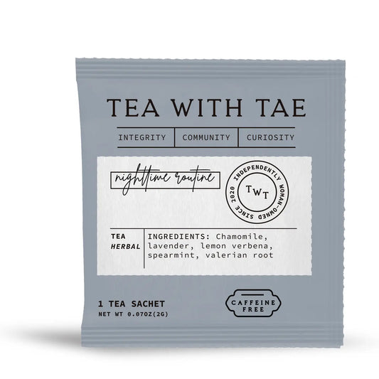 Nighttime Routine Tea - Individually Wrapped Tea Bag