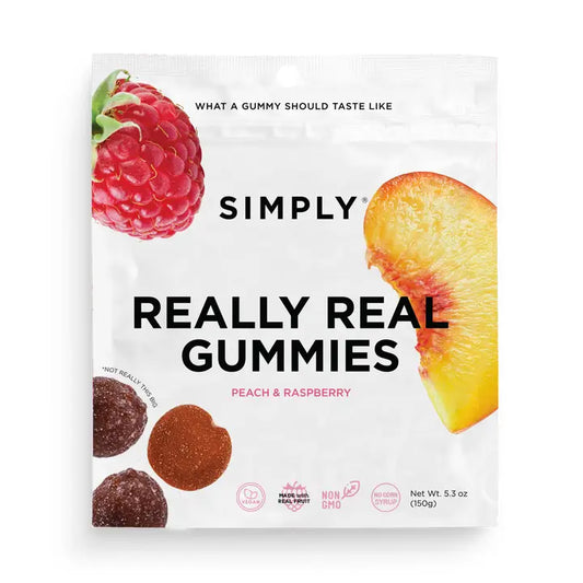 Peach Raspberry Gummies - Large