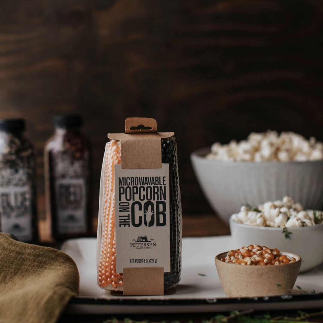 Microwavable Popcorn on the Cob