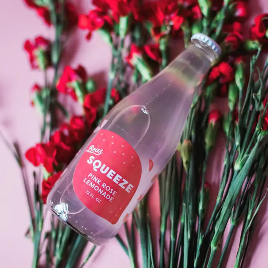 Pink Rose Lemonade Bottle
