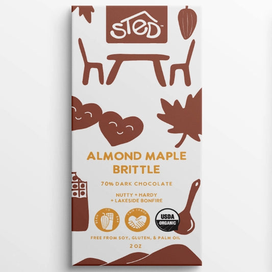 Almond Maple Brittle Chocolate