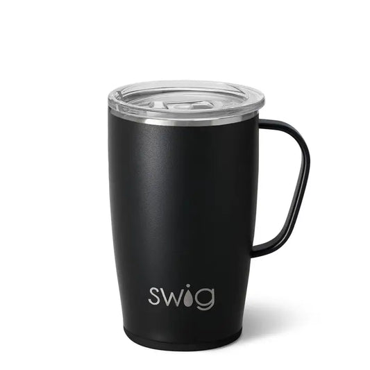 Black Travel Mug