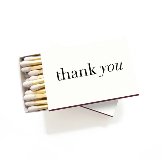 Thank You Matchbox
