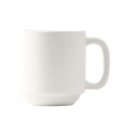Stackable 11oz Matte Mug - White