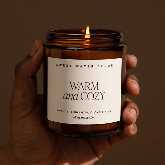 Warm and Cozy Soy Candle