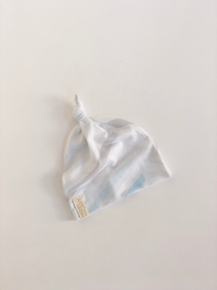 Blue & White Beanie