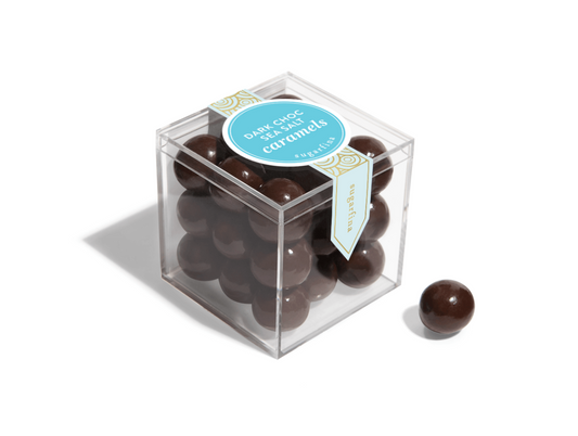 Dark Chocolate Sea Salt Caramels