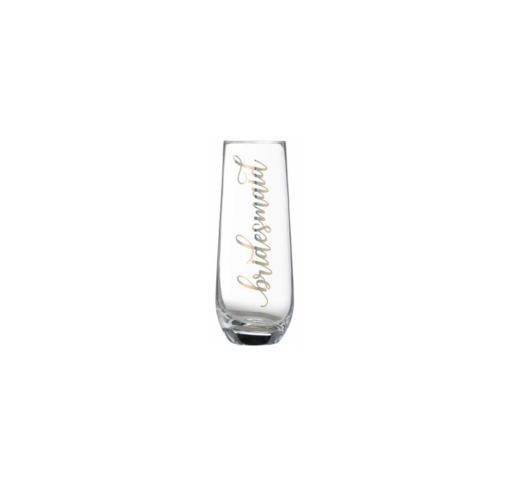 Bridesmaid Champagne Glass Flute